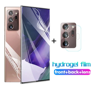 Hydrogel Film Za Samsung Galaxy Note 20 Ultra Nazaj Zaščitnik Zaslon Fotoaparata Samsung Note 20 20Ultra Not20 Ultra stekla film