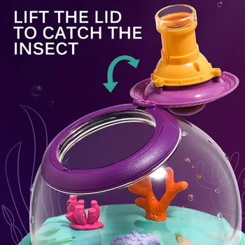 Insektov Ribe Viewer Večnamensko Opazovanje Sod Izobraževalne Učno Orodje Prostem Raziskovanje Igrače za Otroke