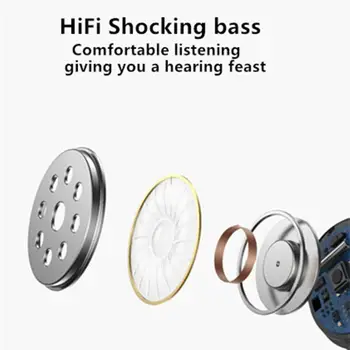 IPX5 Vodotesno Brezžično Bluetooth 5.0 Slušalke Magnetni Šport Teče Slušalke Šport čepkov za Zmanjšanje Hrupa Slušalke