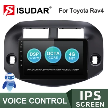 ISUDAR V57S 2 Din Android Za Toyota/RAV4 2007-2011 CarMultimedia Predvajalnik, GPS Avto Stereo Radio IPS Glasovni Nadzor Kamere, wifi ROM