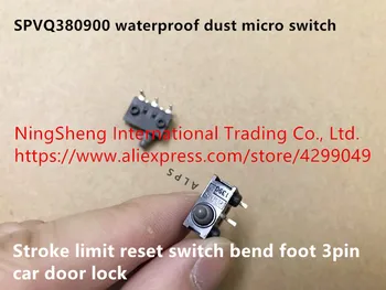 Izvirne nove SPVQ380900 nepremočljiva prah mikro stikalo kap omejitev reset stikalo bend stopala 3pin avto zaklepanje vrat