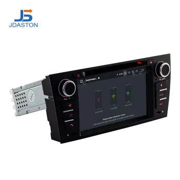 JDASTON android Avto DVD Predvajalnik Za BMW Serije 3 E90 Salon E91 Touring E92 Coupe E93 Cabriolet Večpredstavnostna GPS Navigacija Radio