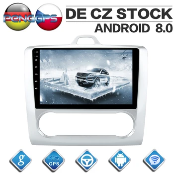Jedro Octa CD Predvajalnik DVD-jev, 2 Din Stereo Android 8.0 avtoradio za Ford Focus 2004-2011 GPS Navigacija Autoradio glavne enote WIFI FM