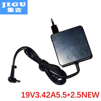 JIGU 19V 3.42 A 65w Prenosni Polnilnik AC za Napajanje Za Asus F80 F3 A40 A42 K52 K50in Za Acer\Hp\Toshiba Prenosnik 5.5X2.5 mm
