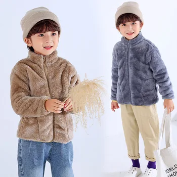 Jopiči za dekleta malčka dekle zimskih oblačil Jesen fant jakno otrok zadrgo jopico baby otroci oblazinjeni suknjič, jakna