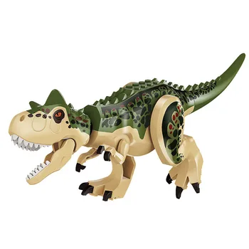 Jurassic Dinozaver živali world Series Carnotaurus Tyrannosaurus Rex Baryonyx Model gradniki Igrače