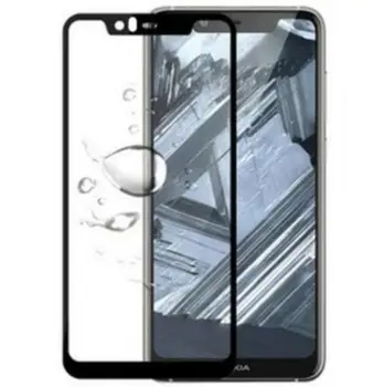 Kaljeno Steklo Screen Protector For Nokia X5 9H Težko Hi-Q za 0,3 mm 2.5 D Eksplozije Dokaz Zaščitno folijo