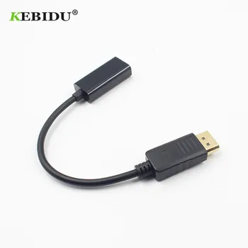 Kebidu DP za HDMI in združljiv Kabel usb Pretvornik Ac priključka DisplayPort Display Port DP za Adapter Podpira 1080P za HDTV Projektor