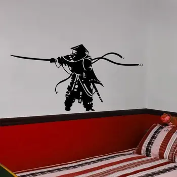 Kendo Nalepke Samurai Nalepko Japonska Ninja Plakat Vinil Umetnosti, Stene Decals Je Avto Ime Parede Dekor Zidana Kendo 2051 Nalepka