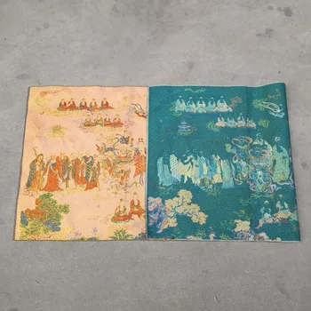 Kitajska stare svilene Thangka kot visi slikarstvo Vezenje Slika Slikarstvo