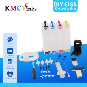 KMCYinks 4 Barve DIY Univerzalno Podoben Prvotni CISS Ink Tank za hp304 za hp 304 xl deskjet zavist 2620 2630 2632 5030 5020 5032