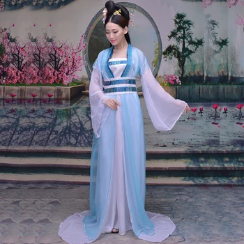 Kostum Hanfu Izboljšana Različica Kitajski Slog Pravljice Obleko Nastavite, Sveža In Elegantna Princesa Jeseni Obleko Ženski Pravljice
