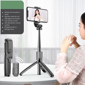 L02 Selfie Palico Monopod Bluetooth Stojalo z Brezžičnim Daljinskim sprožilcem za Pametni telefon Gopro Kamere