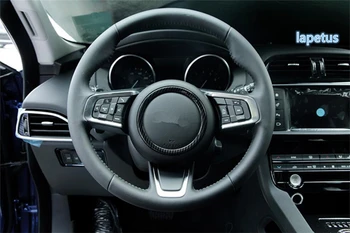 Lapetus Sredini volana Dekoracijo Okvir Pokrova Trim 1 Kos ABS, Primerni Za Jaguar E-tempo E tempo 2018 2019 2020 / Ogljikovih Vlaken