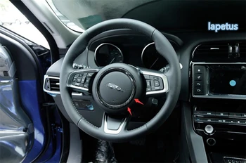 Lapetus Sredini volana Dekoracijo Okvir Pokrova Trim 1 Kos ABS, Primerni Za Jaguar E-tempo E tempo 2018 2019 2020 / Ogljikovih Vlaken