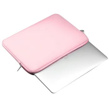 Laptop Rokav Vrečko Združljiv z 13-14 cm MacBook Pro, MacBook Air, Prenosni Računalnik, Poliester Navpično Zaščitna torbica