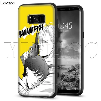 Lavaza Banana Ribe Primeru za Galaxy S6 S7 Rob S8 S9 S10e Plus A3 A5 A6 A7 A8 A9 J6 Opomba 8 9 2018