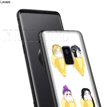 Lavaza Banana Ribe Primeru za Galaxy S6 S7 Rob S8 S9 S10e Plus A3 A5 A6 A7 A8 A9 J6 Opomba 8 9 2018