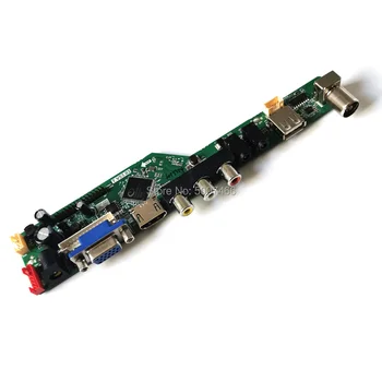 LCD 30Pin WLDE 60 hz VGA+USB+AV fit LM270WF2/LM270WF5/LM270WF6/LM270WF7/LM270WF8 zaslonu krmilnika odbor kit 1920*1080 LVDS