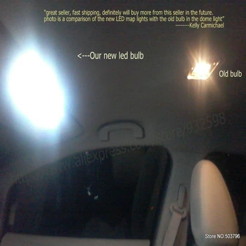 LED Notranjosti Avtomobila Luči Za Kia Mohave 2013 soba dome zemljevid branje stopala vrata lučka brez napak 16pc