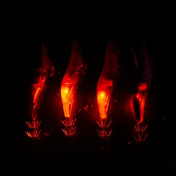 LED Svetlobna Elektronska Kozice Lignji 10 cm Nočni Ribolov Lignji Šablon Lure Bas Vabe za Ribe Reševanje Orodje Pribor wobbler 2019