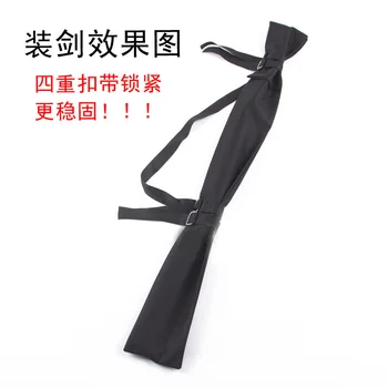 Leseni meč vrečke paket črnih debel vode-dokazilo Oxford vrečke kendo bambusov meč nož vrečko