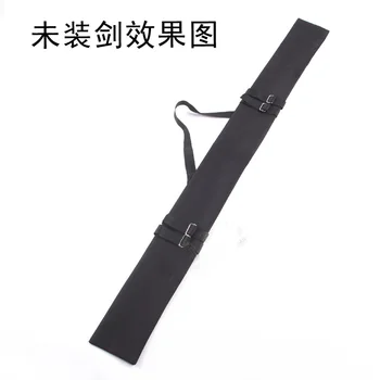Leseni meč vrečke paket črnih debel vode-dokazilo Oxford vrečke kendo bambusov meč nož vrečko