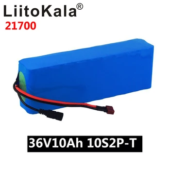 LiitoKala 36V 10ah baterija 21700 5000mah 10S2P baterija high power 500W baterije Ebike električna kolesa BMS