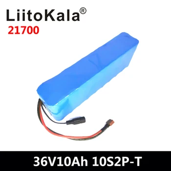 LiitoKala 36V 10ah baterija 21700 5000mah 10S2P baterija high power 500W baterije Ebike električna kolesa BMS