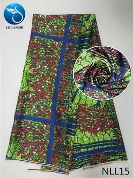 LIULANZHI posnemali saten svila tkanine satena svilena tkanina afriške saten tkanine kakovosti najkasnejšega prihoda za obleko 5yards/veliko NLL01-19