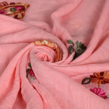 LMLAVEN priljubljena bombaž vezenino šali bohemian dolgo hidžab obloge muslimanskih glavo glušnika ženske rute/šal 180*90 cm