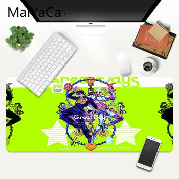 MaiYaCa Jojo Bizarna Avantura anime Gumijasto podlogo za Miško Igre Gaming Mouse Mat xl xxl 600x300mm za Lol world of warcraft