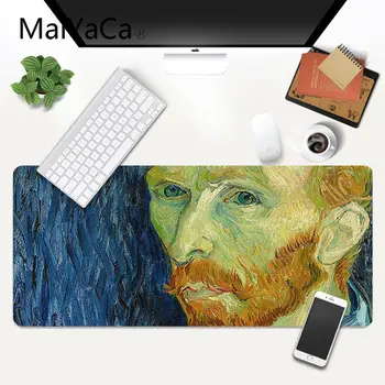 MaiYaCa prišlekov Van Gogh slikarstvo Lep Anime Miško Mat Gaming Miška Mat xl xxl 800x300mm za Lol world of warcraft