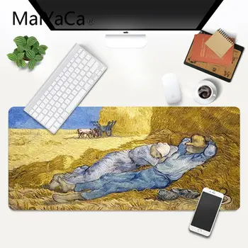 MaiYaCa prišlekov Van Gogh slikarstvo Lep Anime Miško Mat Gaming Miška Mat xl xxl 800x300mm za Lol world of warcraft