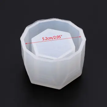 Majhno Parcelo, Vaza Silikonski Kalup Škatla za Shranjevanje DIY Ročno Izdelavo Obrti Kristalno Epoksi Plesni