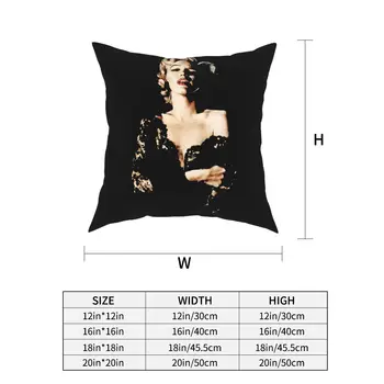 Marilyn Monroe Blazino Kritje Dekoracijo Blazine Pokrov Vrgel Blazino za Kavč Poliester Double-sided (obojestransko Tiskanje Priložnostne