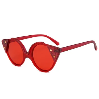 Mačka oči mode dame sončna očala 2020 uv400 visoko kakovostno rdeče modra vijolična pomolu sončna očala letnik oculos de sol feminino