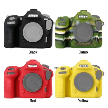 Mehke Silikonske Gume Kamere Zaščitni Telo Kritje za Nikon D500 D4SD4 D800E D800 D850 D810 D7500 D7100 D7200 DSLR Fotoaparat Torba