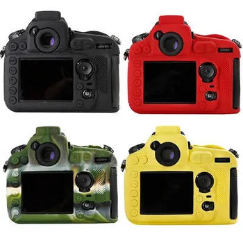 Mehke Silikonske Gume Kamere Zaščitni Telo Kritje za Nikon D500 D4SD4 D800E D800 D850 D810 D7500 D7100 D7200 DSLR Fotoaparat Torba