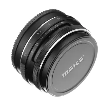 Meike 28 mm, f2,.8 Velike Zaslonke, Ročno Ostrenje Objektiva za EOS /NEX / FX /NIKON 1/ panasonic M43 montažo Kamere