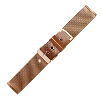 Milanese iz Nerjavečega Jekla Watch Band 20 mm 22 mm Univerzalni Watchband Kovinski Trak za Zapestje Zanke Pasu Zapestnica Moški Ženske Črno Srebrna