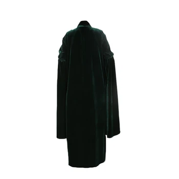 Minerva McGonagall Obleko Cosplay Kostum Temno Zeleni Plašč Jarek Plašč Obleke Nove