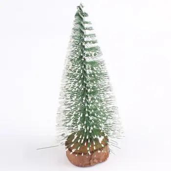 Mini Božično Drevo 10/15/20/25/30 cm Bela Cedre Pines Namizno Dekoracijo Božič Drevo Sobi Doma Namizni Okras Arbol Navidad