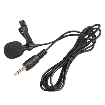Mini Lavalier Mikrofon pritrjevalni Mikrofon Pametni Telefon Snemanje PC Clip-on River Podporo Govorjenje, Petje, Govor, Visoke Občutljivosti