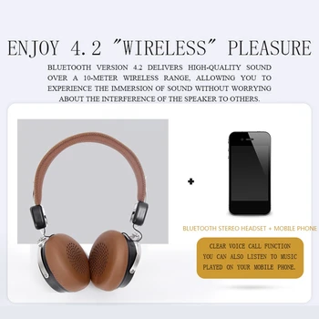 ML700 Zložljive Slušalke Bluetooth Slušalke Res Stereo Slušalke z Mikrofonom