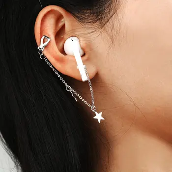 Moda Anti-Izgubil Uho Posnetek Bluetooth Slušalke Nosilci Dodatki Unisex uhani za Airpods 1 2 3 Za Airpods Pro