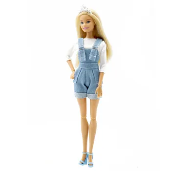 Moda Naramnice Hlače za Barbie 1/6 30 cm BJD FR Punčko Oblačila Dodatki Play House Apretiranje Igrače Darilo