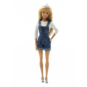 Moda Naramnice Hlače za Barbie 1/6 30 cm BJD FR Punčko Oblačila Dodatki Play House Apretiranje Igrače Darilo