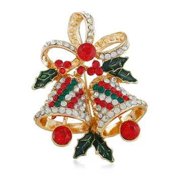 Moda preprosto lepe Božično serije broška unisex krasen ovratnik pin