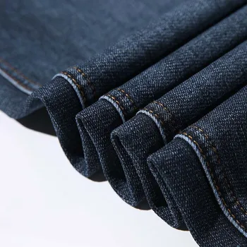 Modni Jeans, Pozimi Velika Velikost 42 44 Men ' s Business Casual Kavbojke Moški Naravnost Traper Hlače Moški Moški Modni Denim Dna